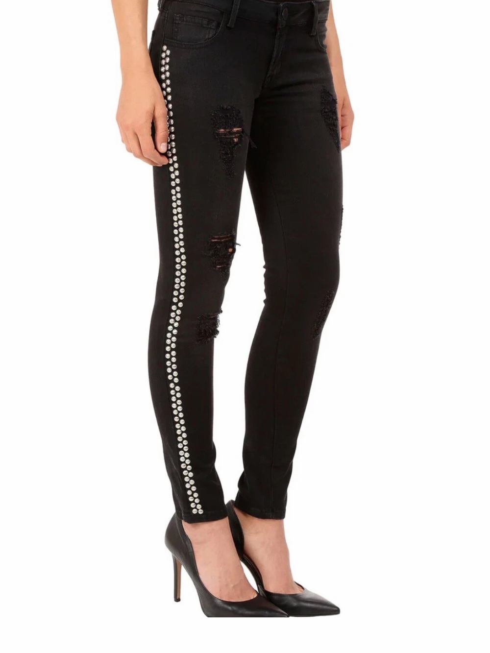 Etienne Marcel Black High-Rise Pants - Picture 4 of 8